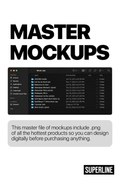 Master Mock Up Pack - *Digital Product*