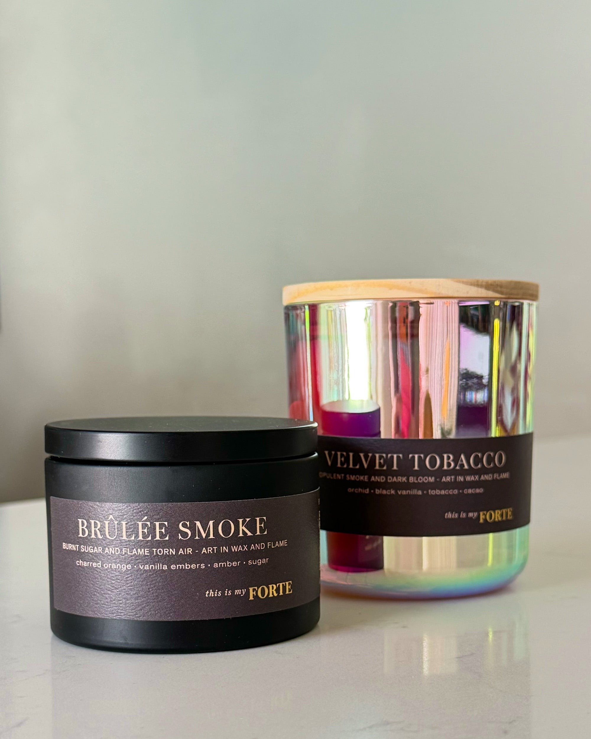 Espresso Ash Travel Tin Candle
