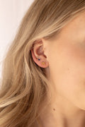 Bow Flat Back Stud
