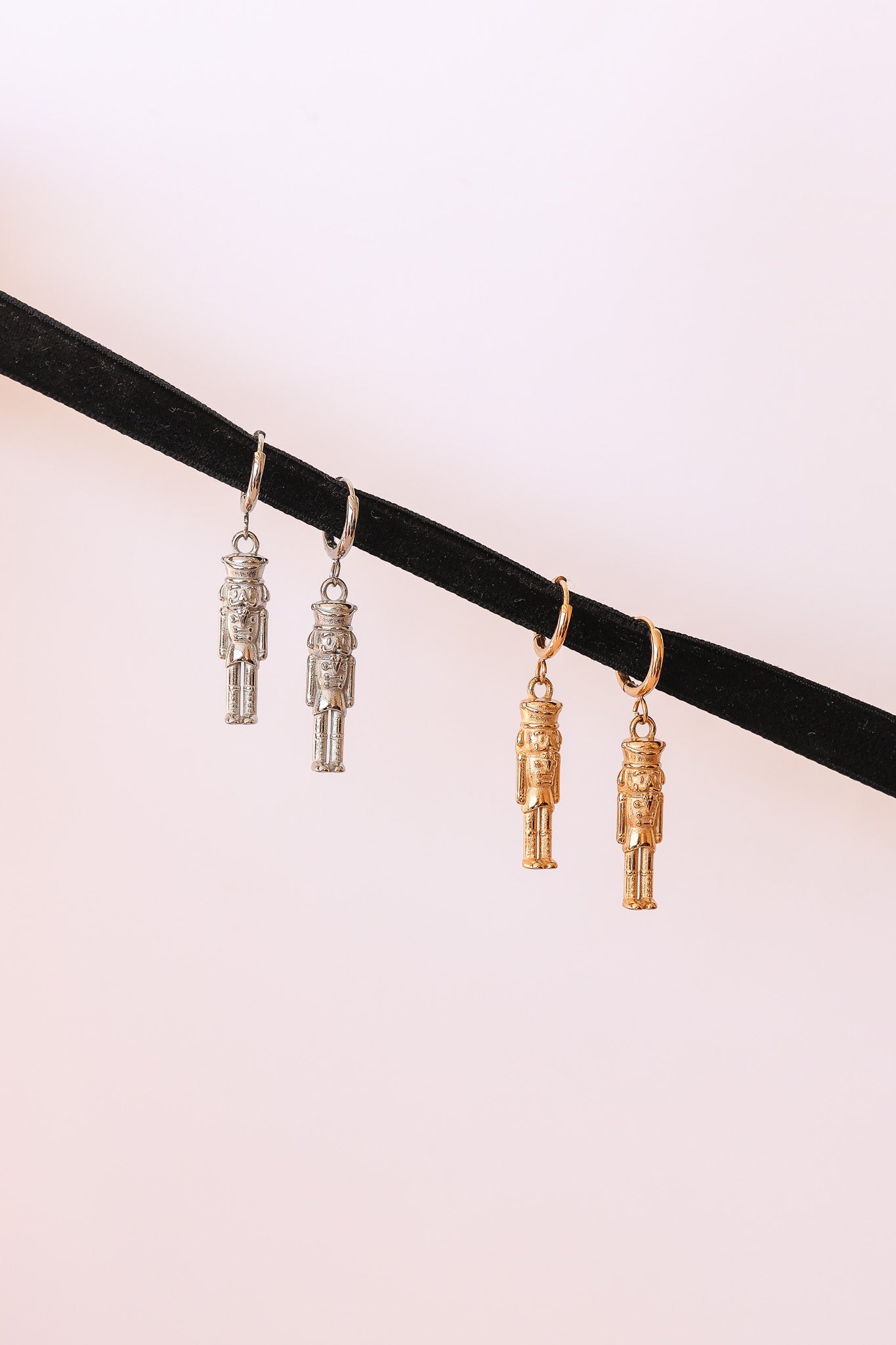 Nutcracker Huggie Hoop