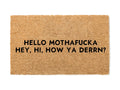 Lil Wayne Hello Mothaf**** How Ya Derrn Doormat