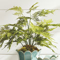 Artificial Fern Drop In 21"