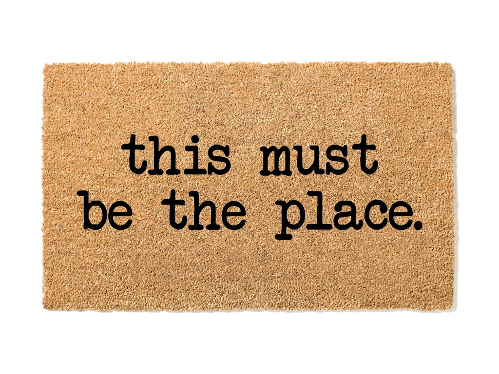 This Must Be The Place Doormat