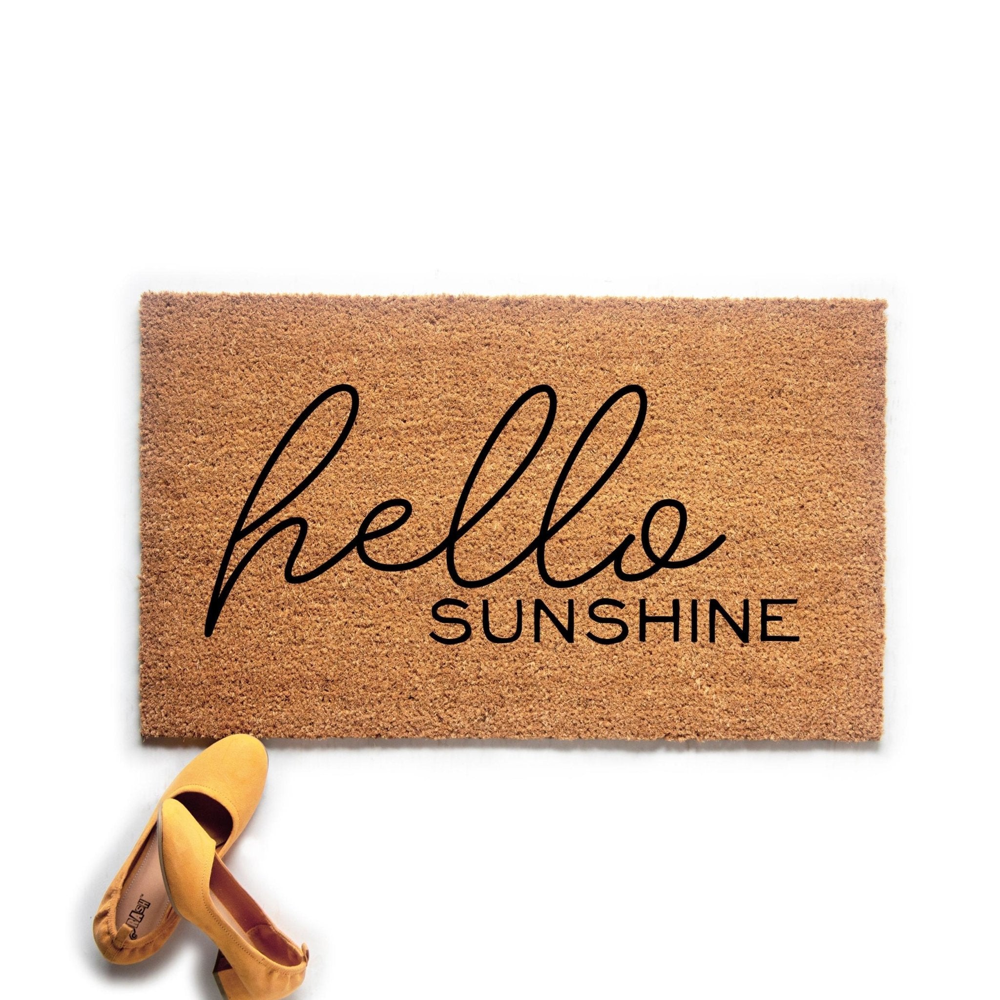 Hello Sunshine Doormat