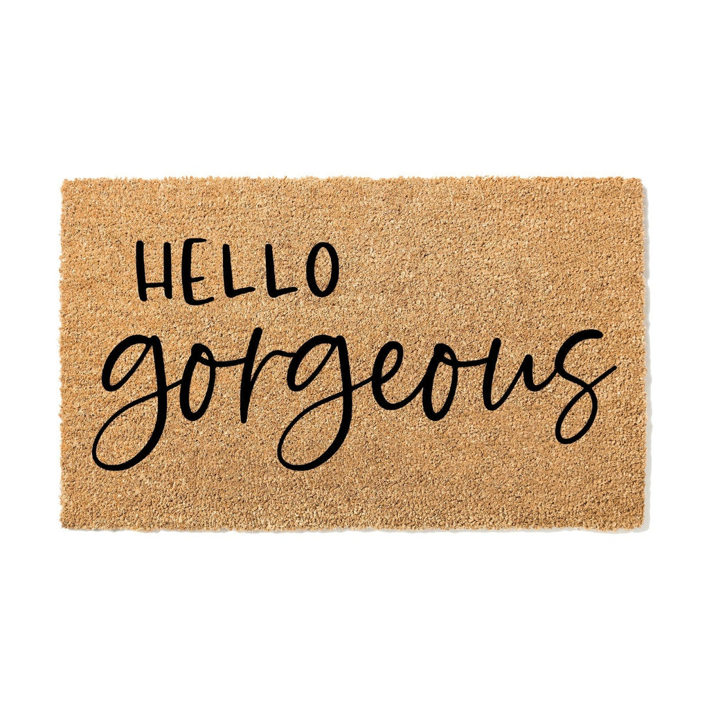 Hello Gorgeous Doormat