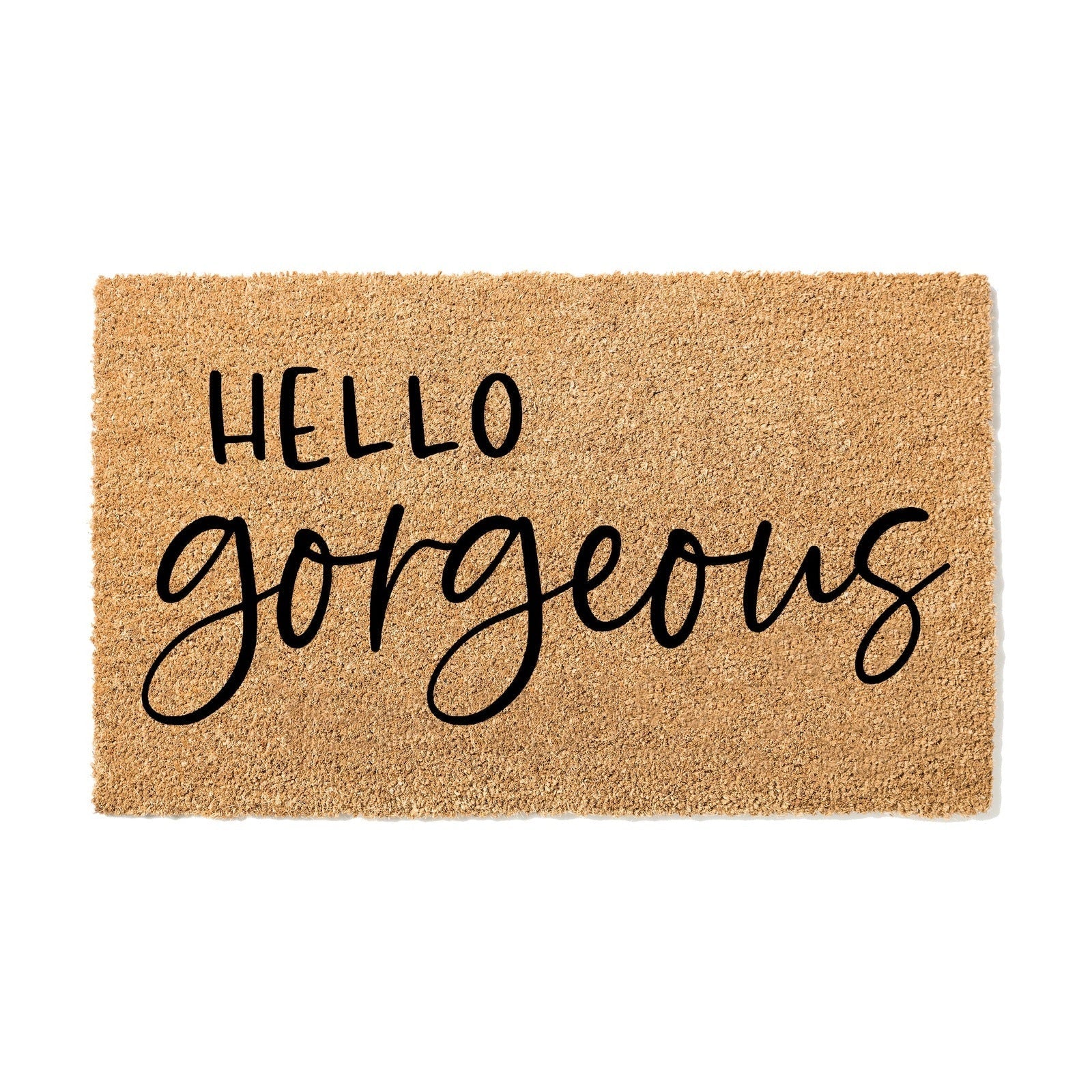 Hello Gorgeous Doormat