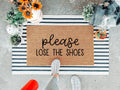 Please Lose the Shoes Doormat