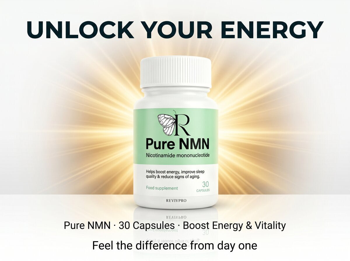 NMN Supplement Pure Capsules – Boost Energy & Fight Aging | RevivPro