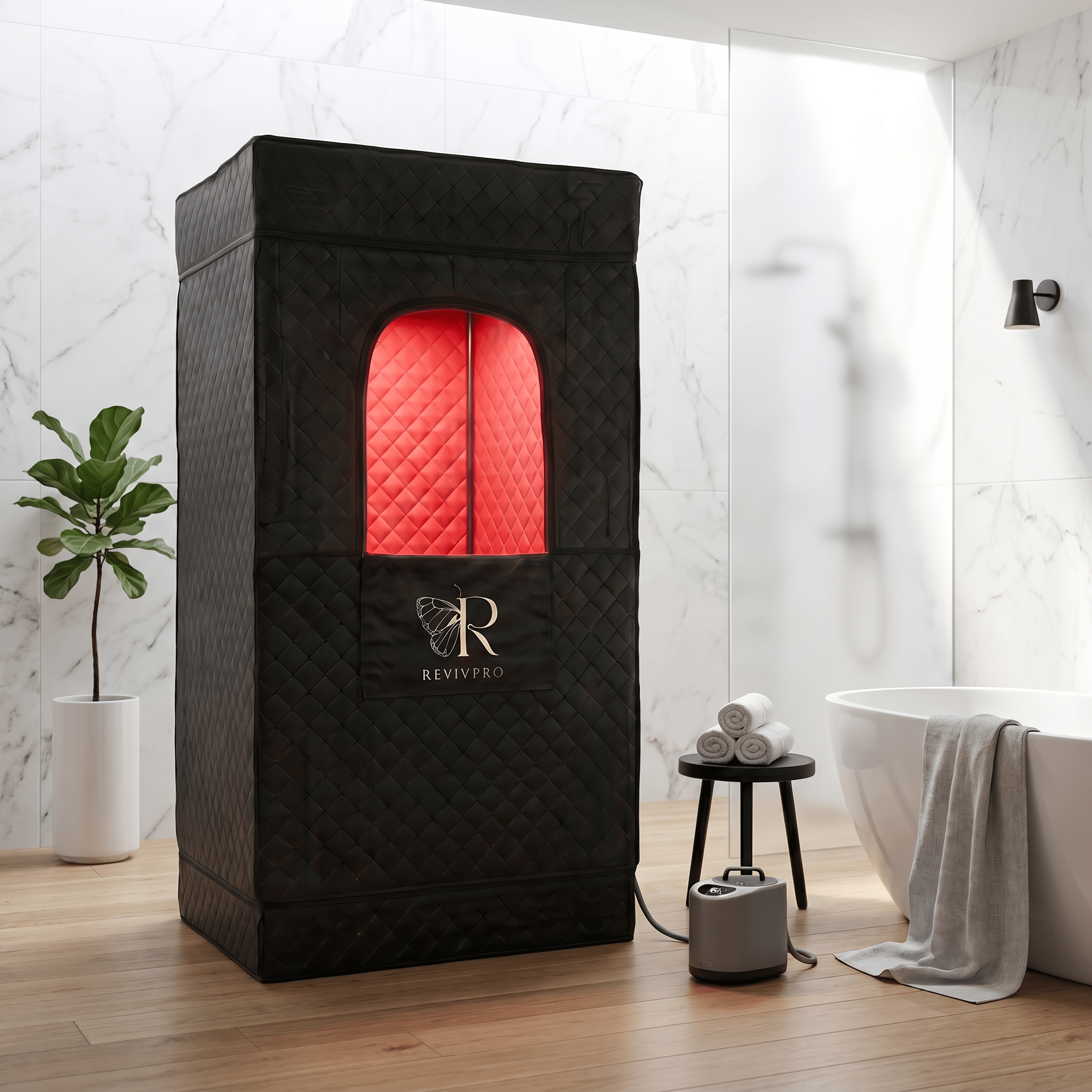 Portable Steam Sauna Box with Steamer
